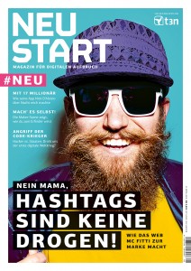 MC Fitti auf dem Cover: "Neustart" soll eine junge Zielgruppe erschließen.